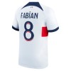Fotbalové dres Paris Saint-Germain Fabian 8 Venkovní 2023-24 Krátký Rukáv